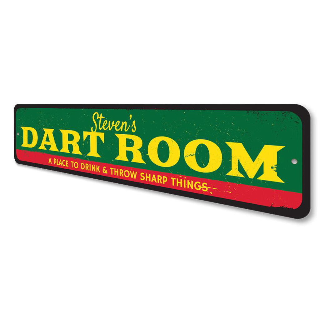 Dart Room Sign