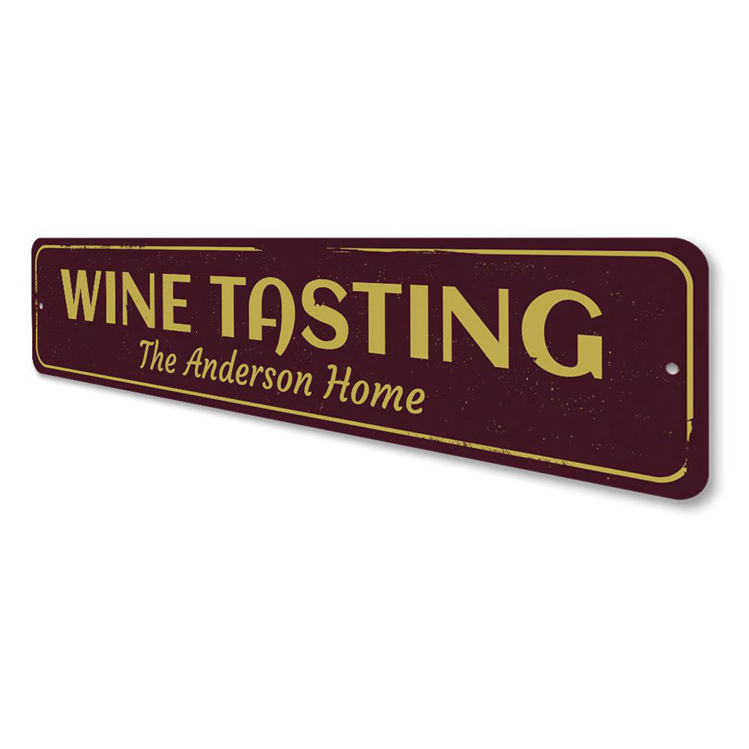 Wine Tasting Sign