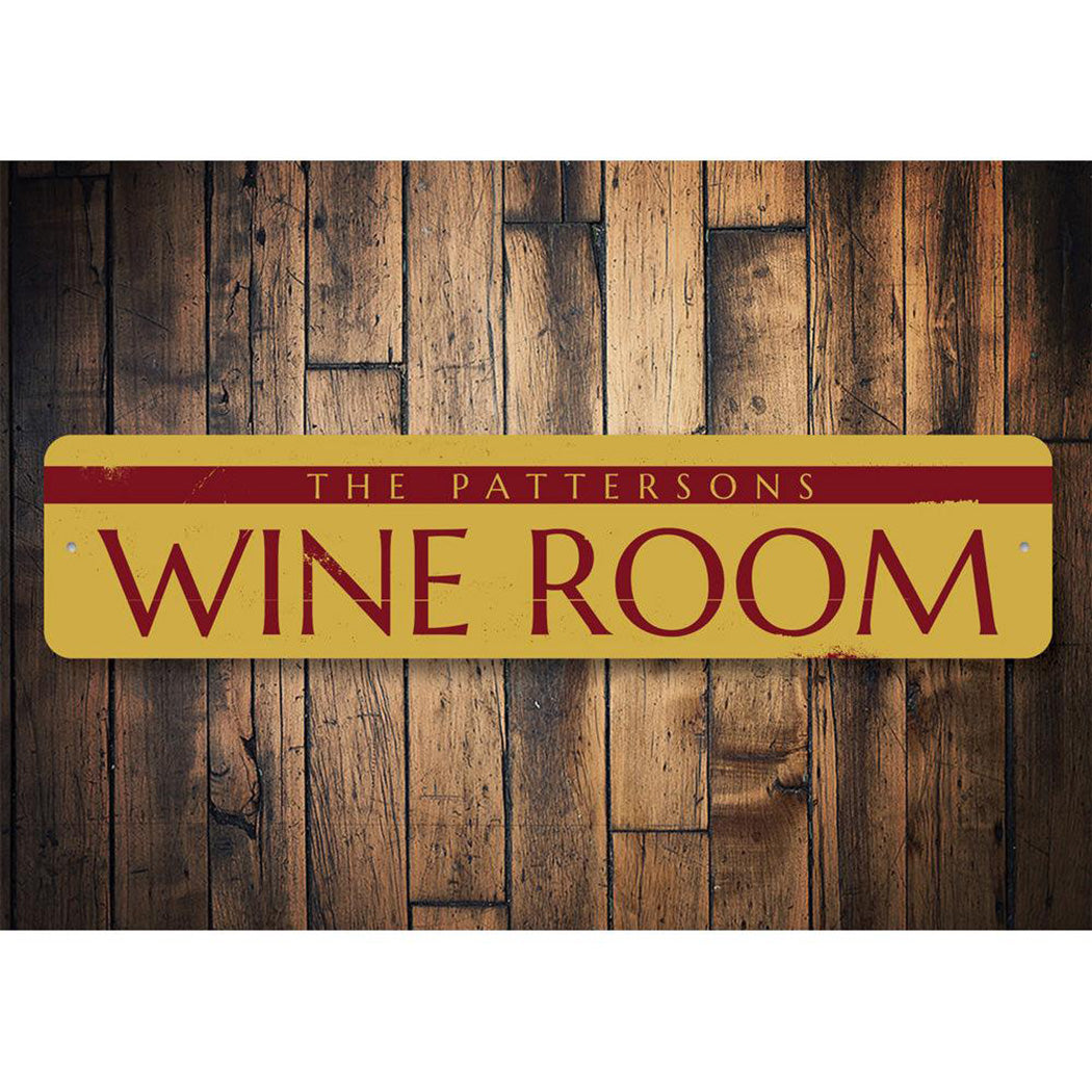 Wine Room Sign