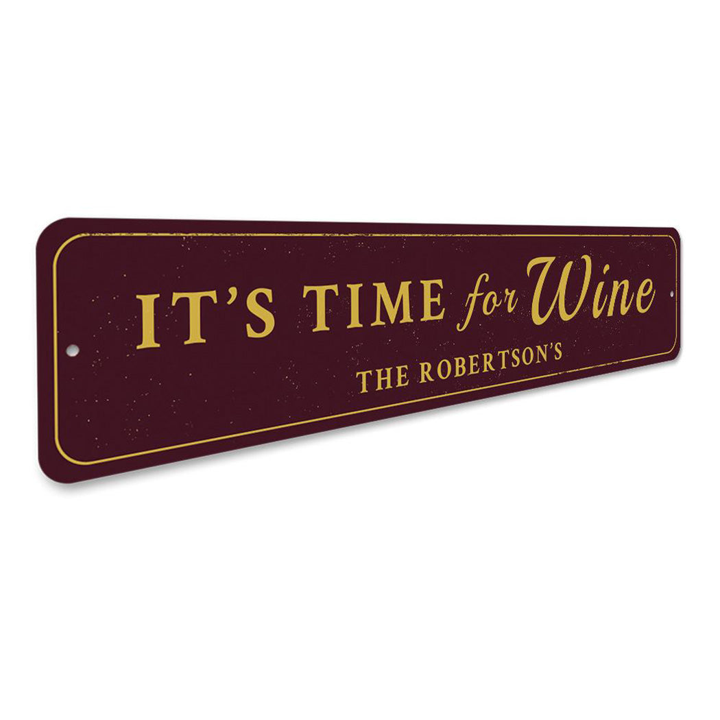 Time For Wine Sign