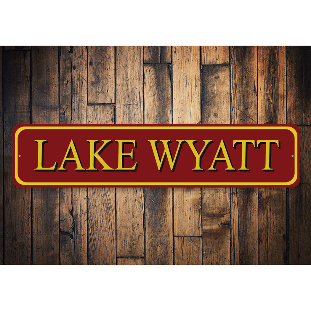 Lake House Door Sign