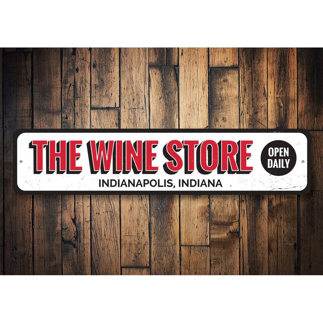 Wine Store Sign