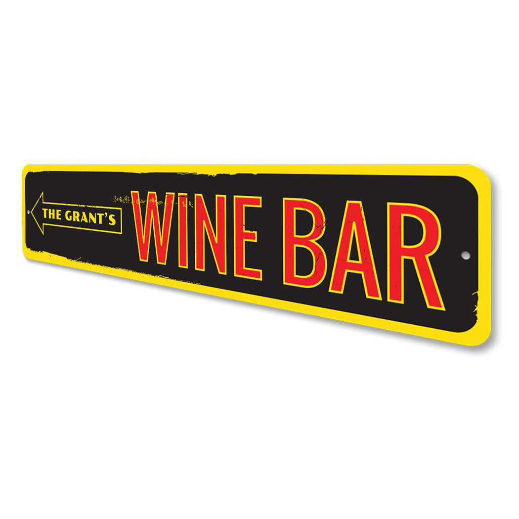 Family Wine Bar Sign