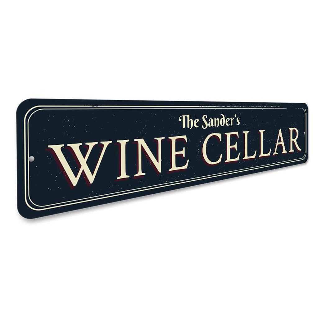 Family Wine Cellar Sign
