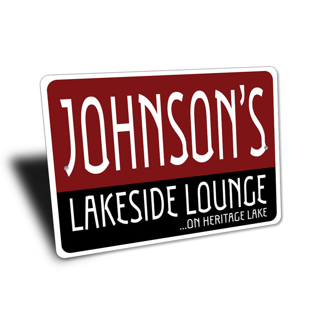Lakeside Lounge Sign