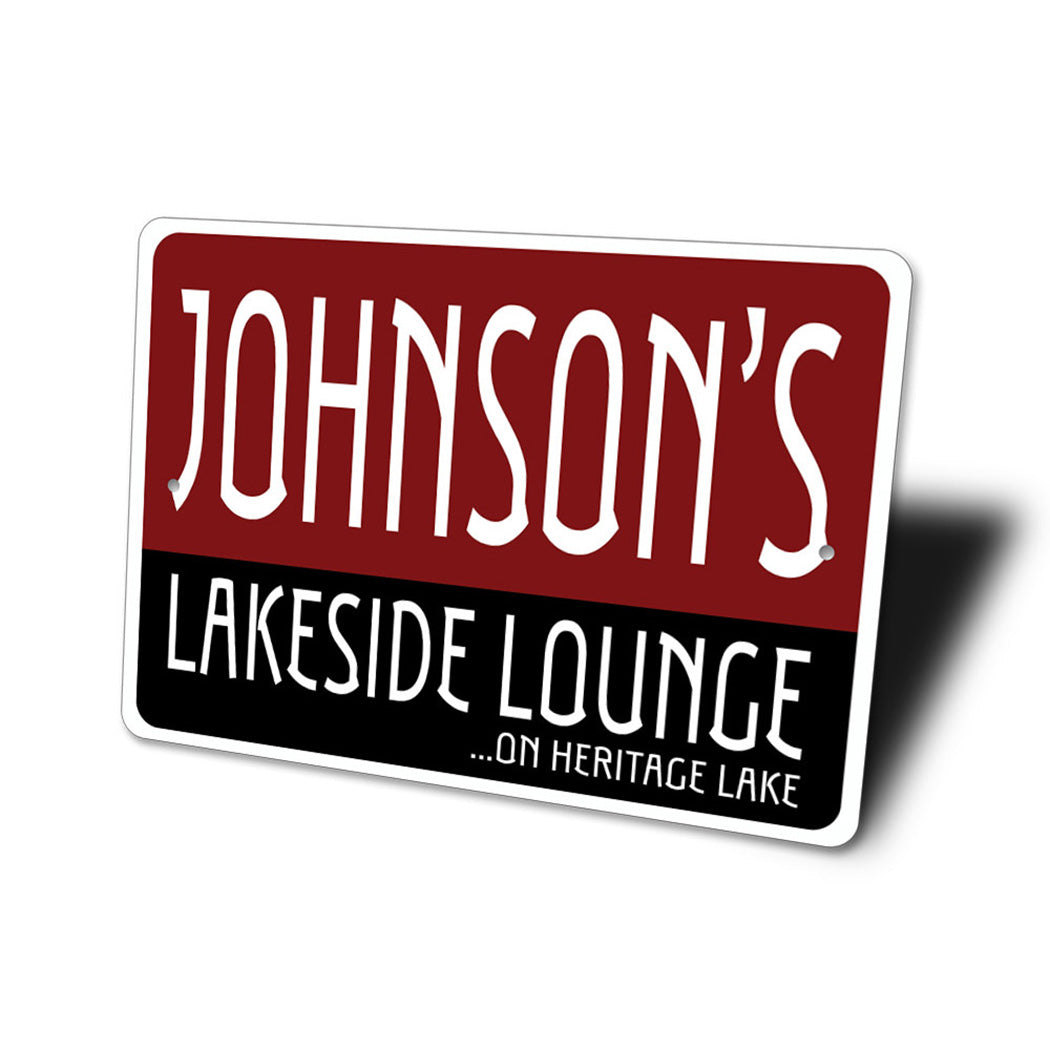 Lakeside Lounge Sign
