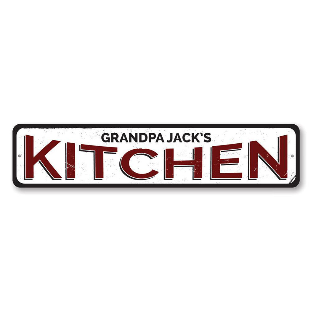 Kitchen Metal Sign