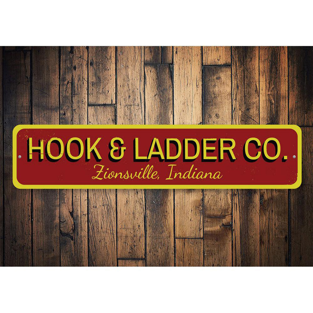 Hook & Ladder Sign