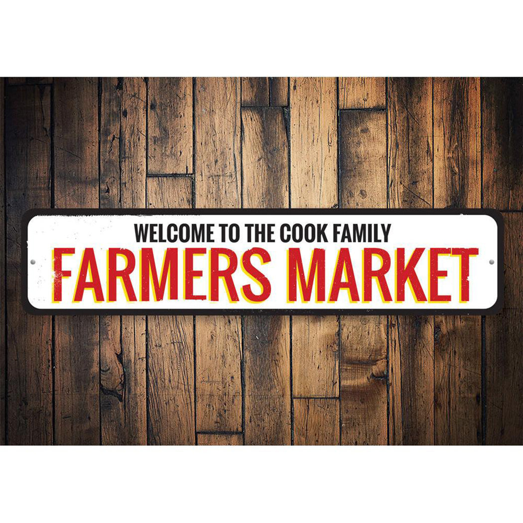 Farmers Market Sign