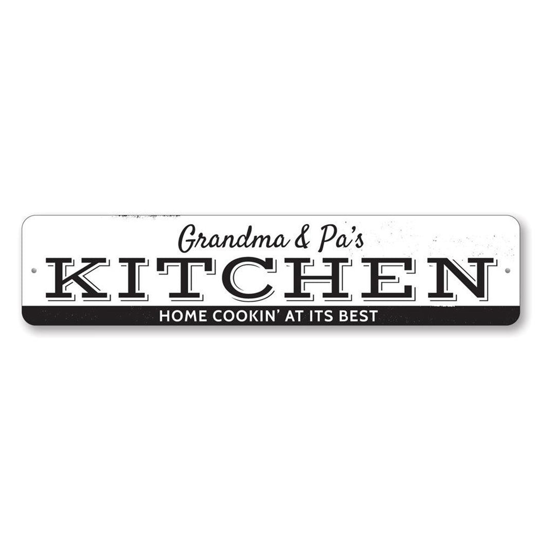 Home Cookin Metal Sign