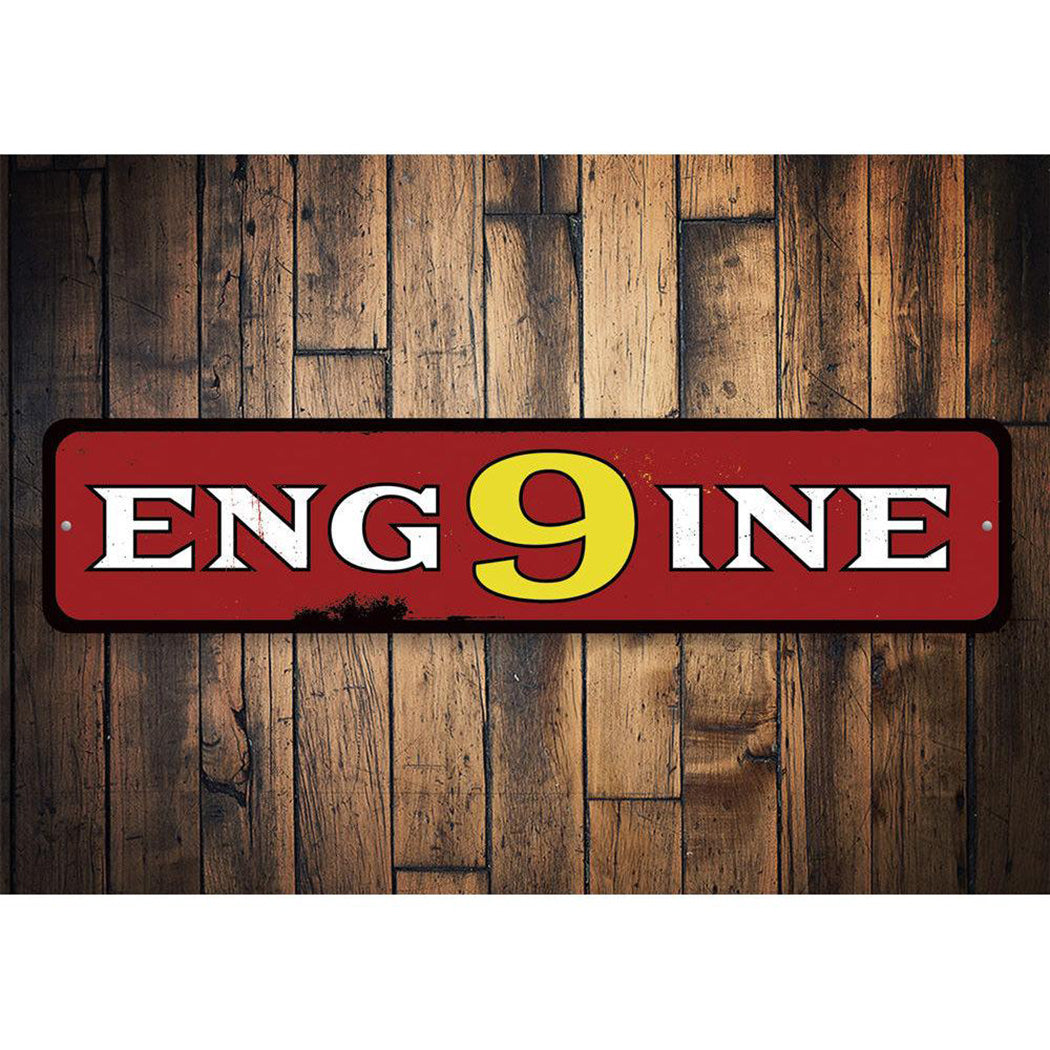 Engine Number Sign