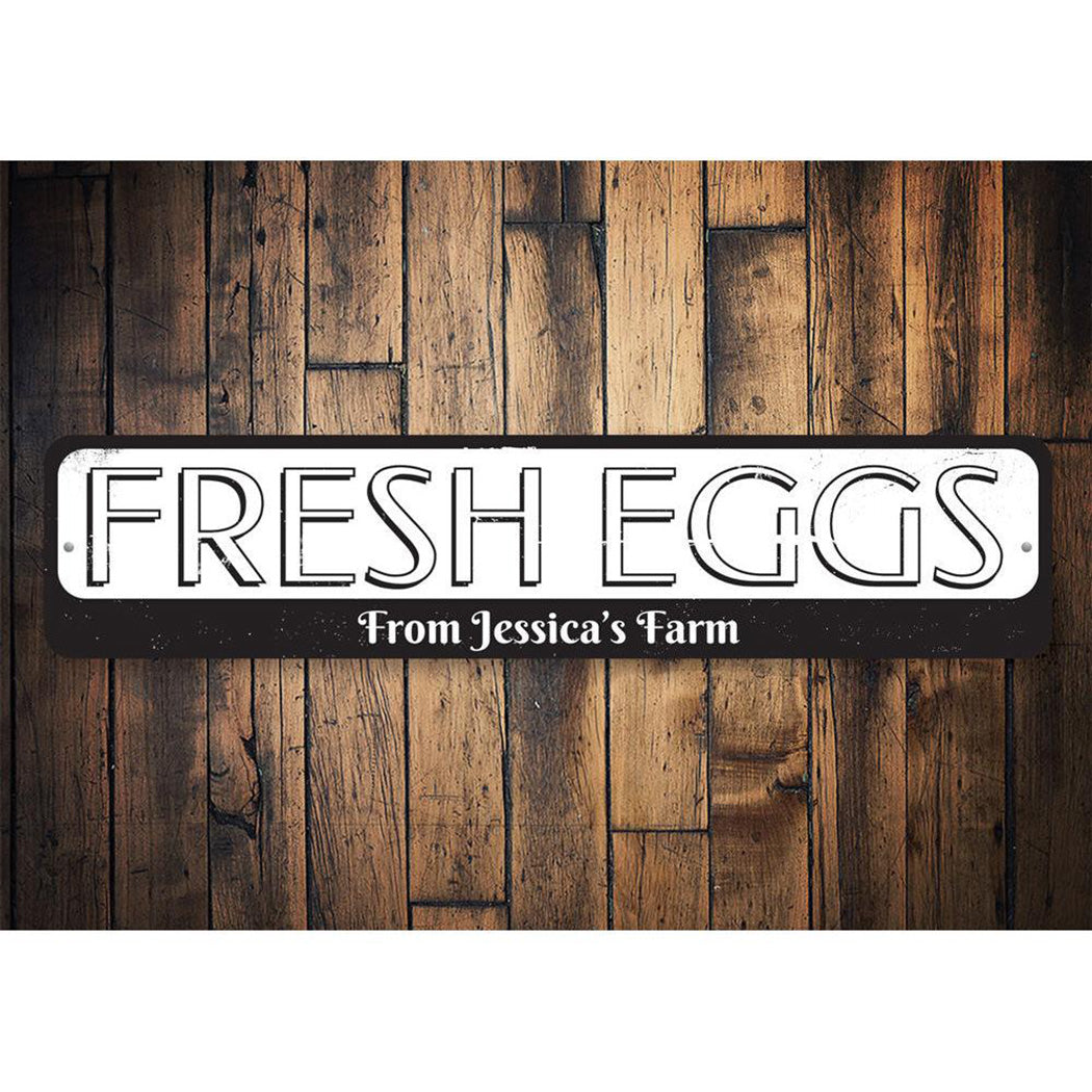 Fresh Eggs Sign