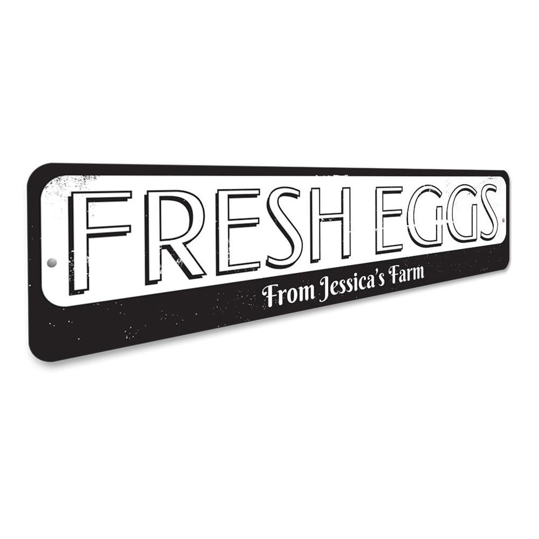 Fresh Eggs Sign