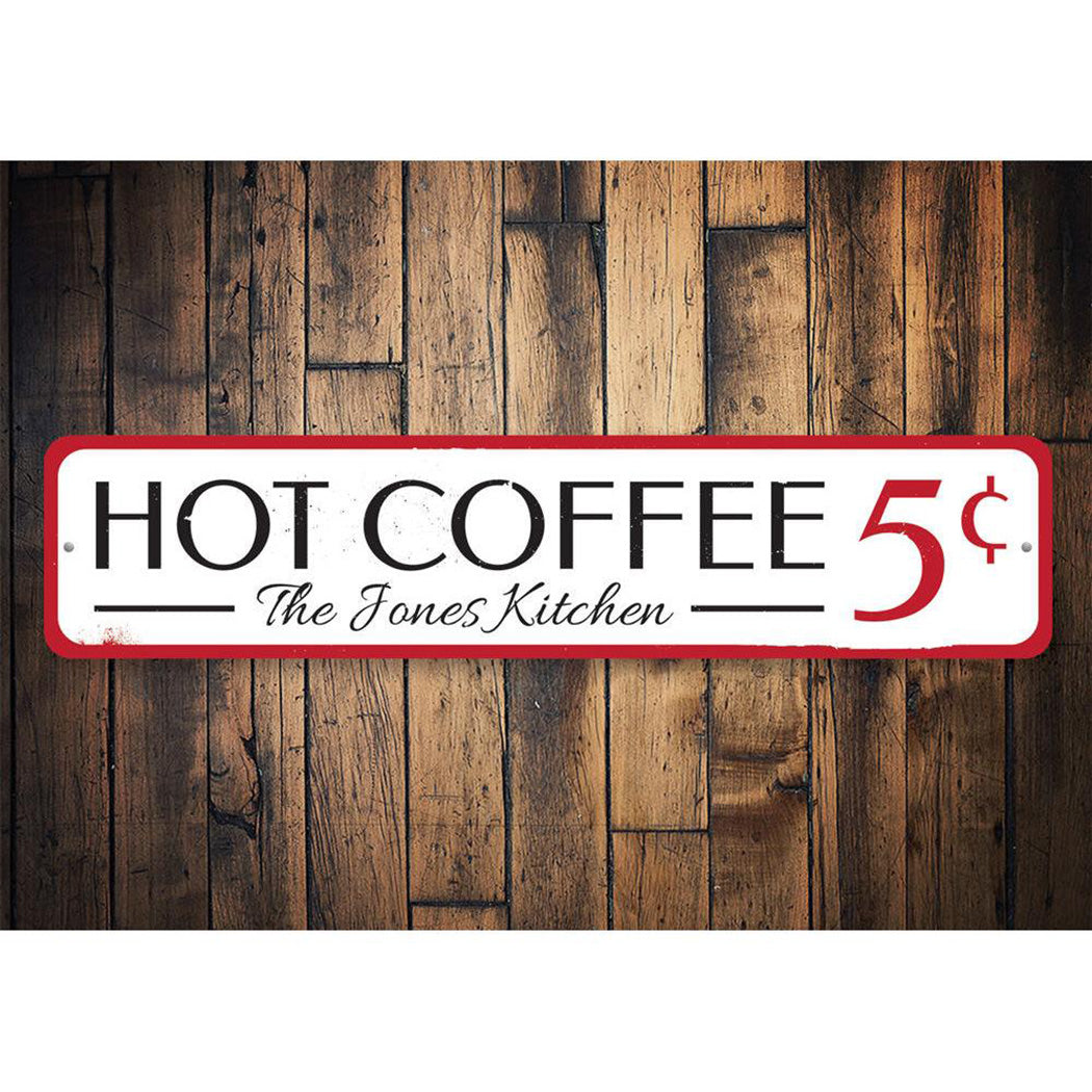 Hot Coffee Sign