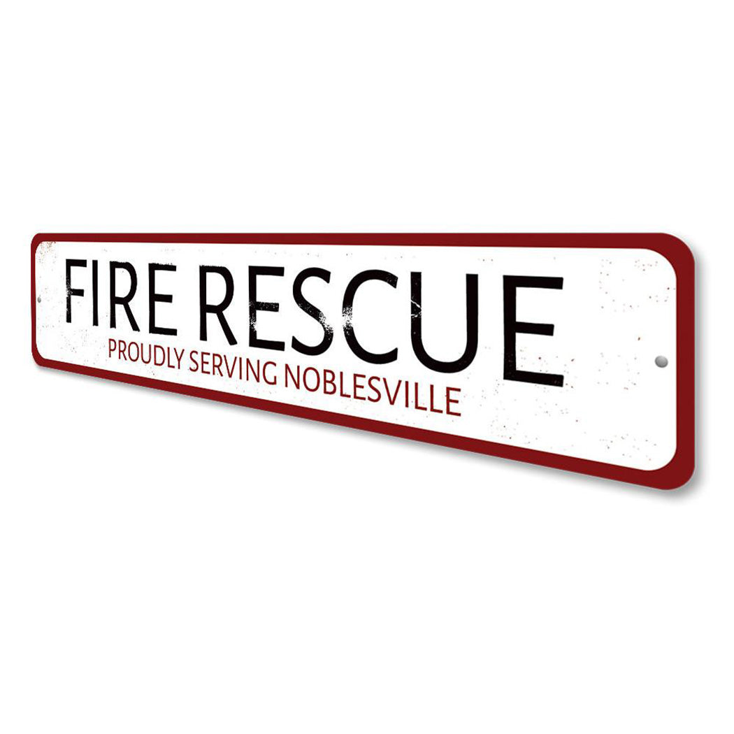Fire Rescue Pride Sign