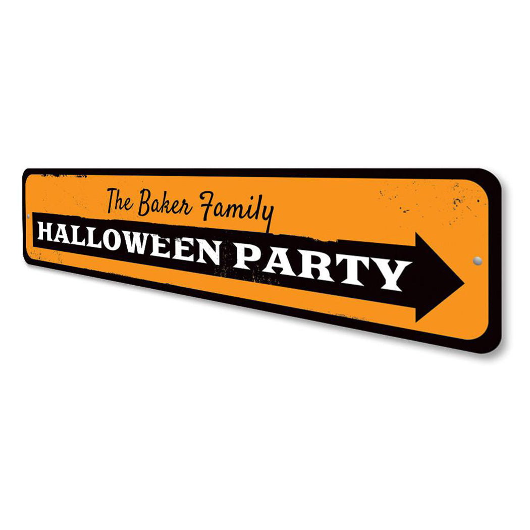 Halloween Party Sign