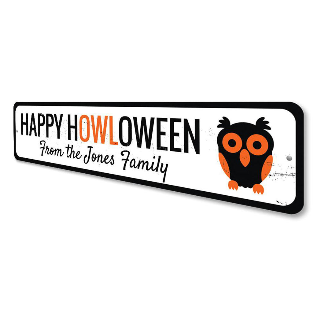 Happy HOWLoween Sign