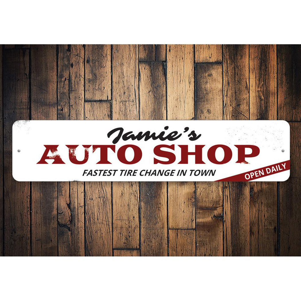 Auto Shop Sign