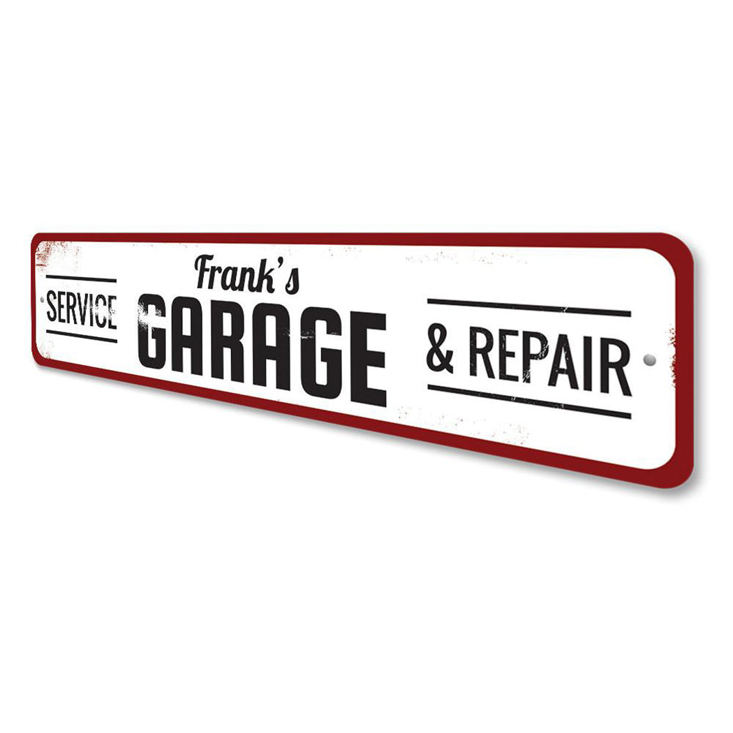 Garage Service & Repair Sign