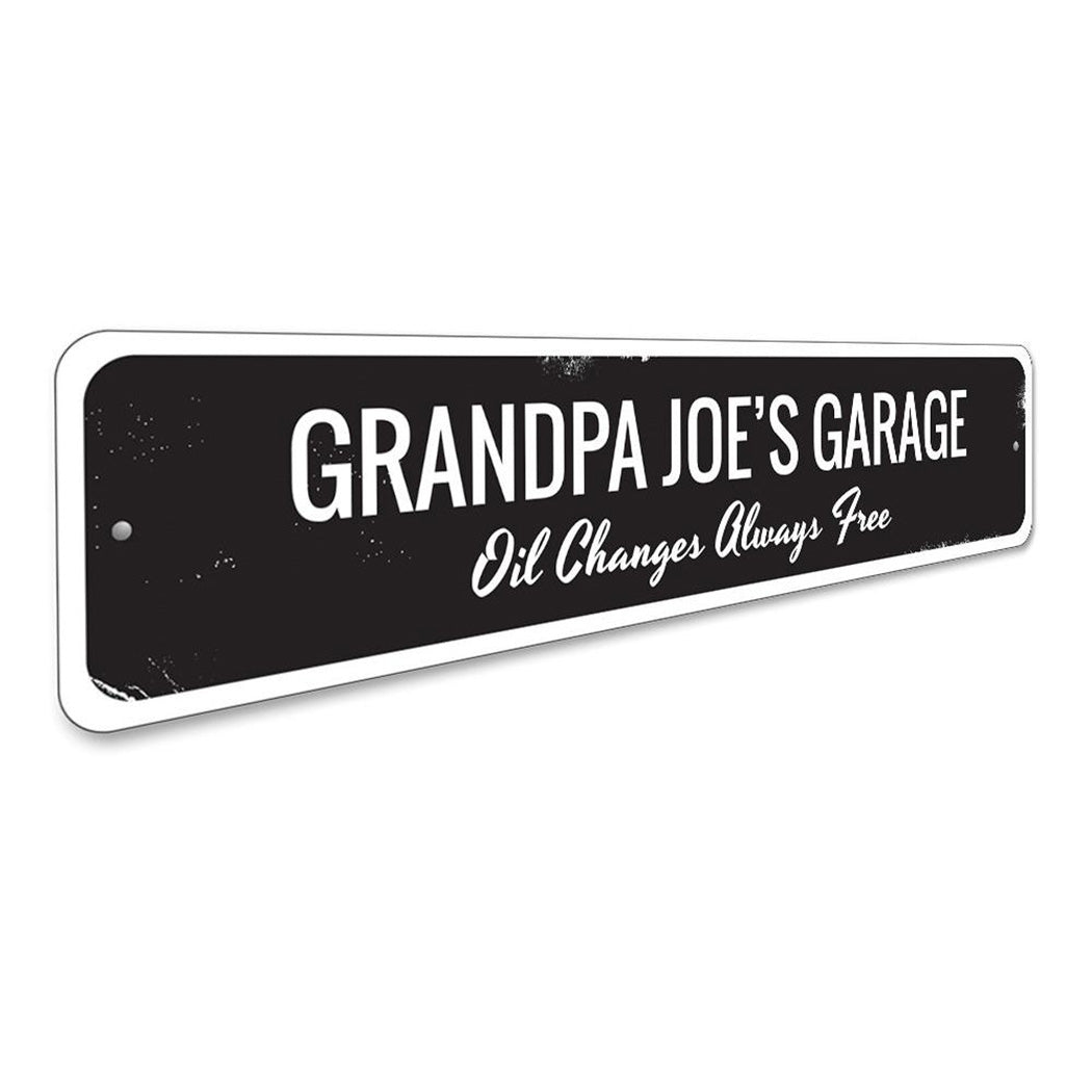 Oil Changes Always Free Sign