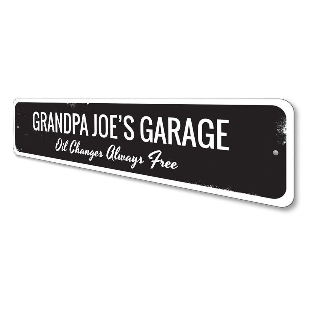 Oil Changes Always Free Sign