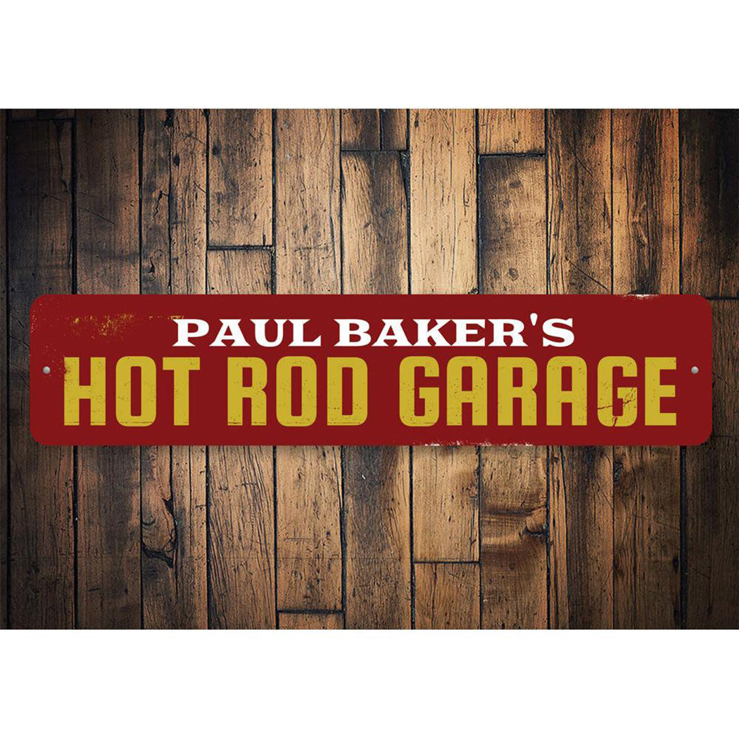 Hot Rod Garage Sign