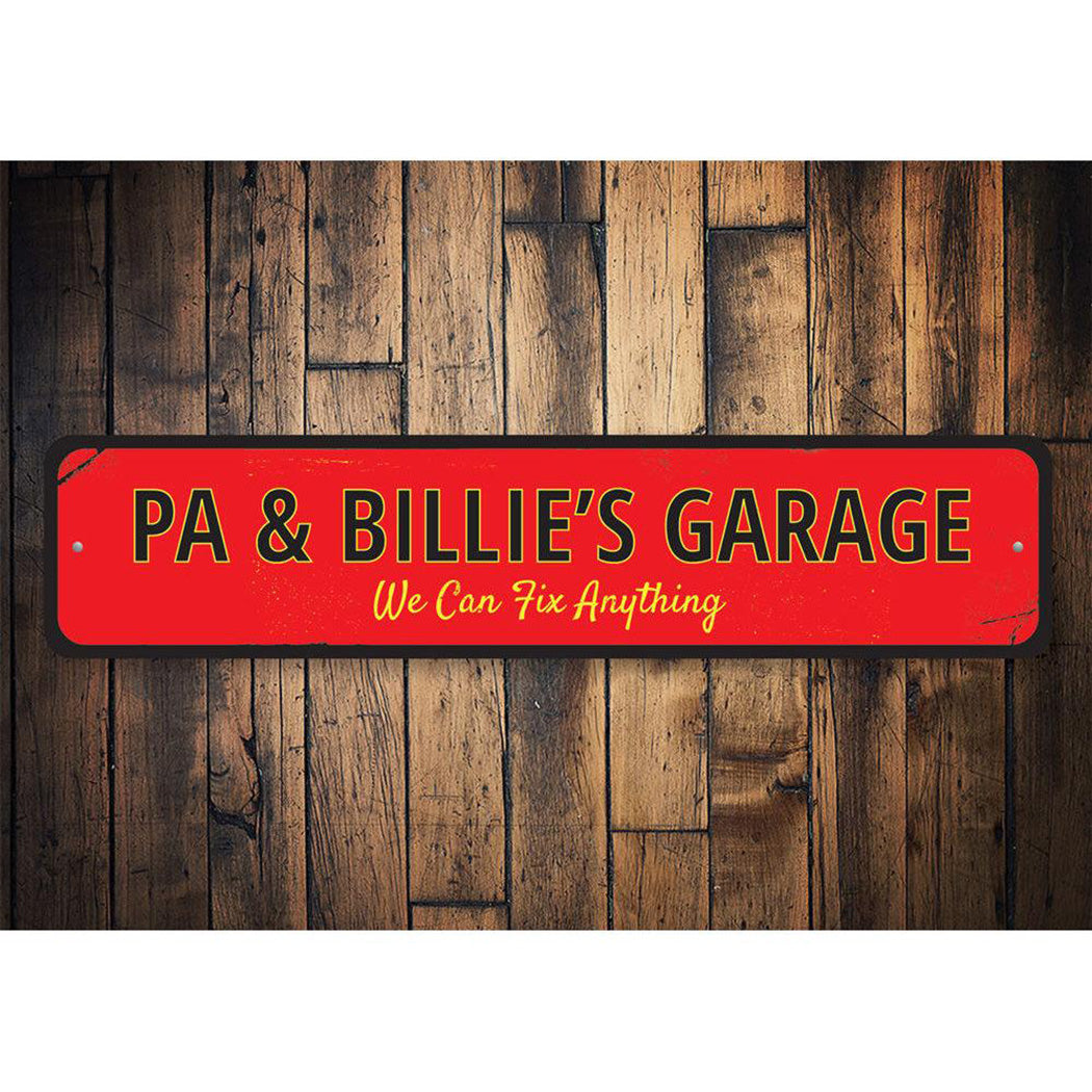 Fix Anything Garage Sign