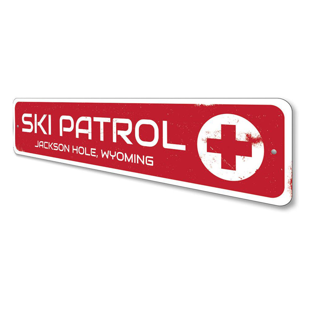 Ski Patrol Sign