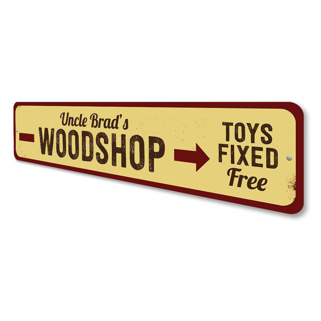 Woodshop Sign