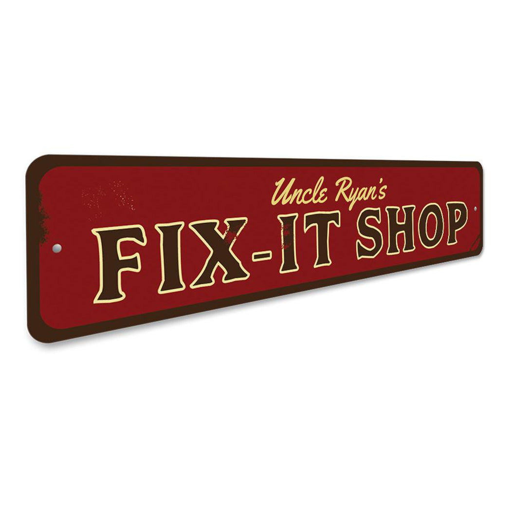 Fix it Shop Sign