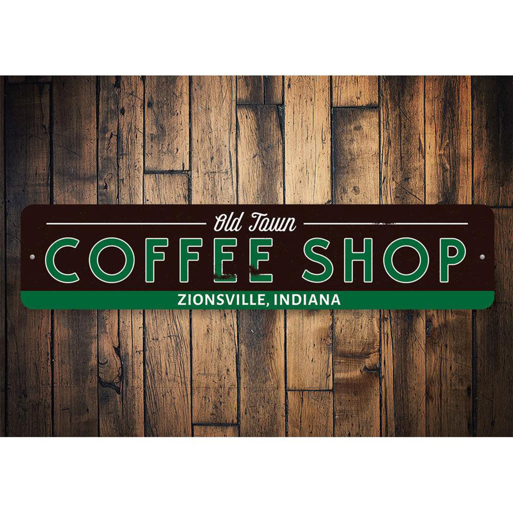 Old Town Coffee Shop Sign