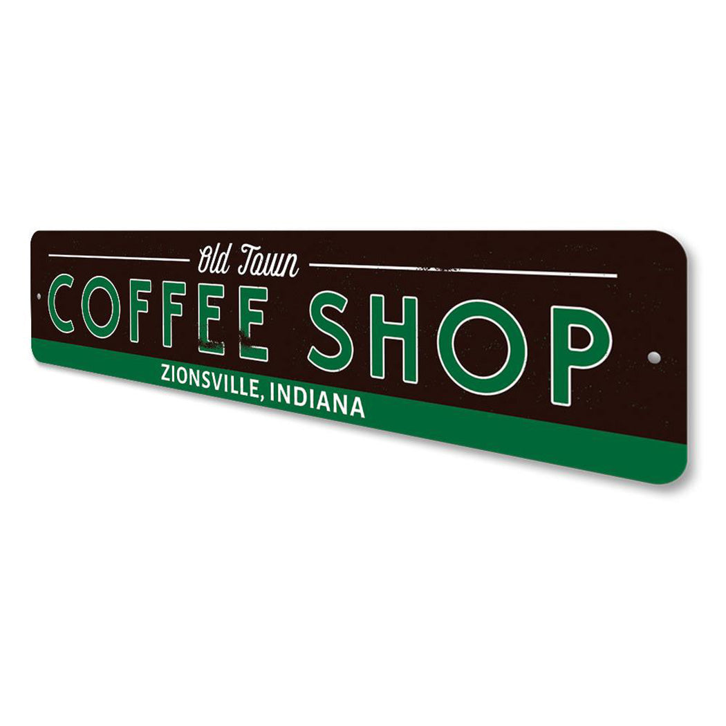 Old Town Coffee Shop Sign