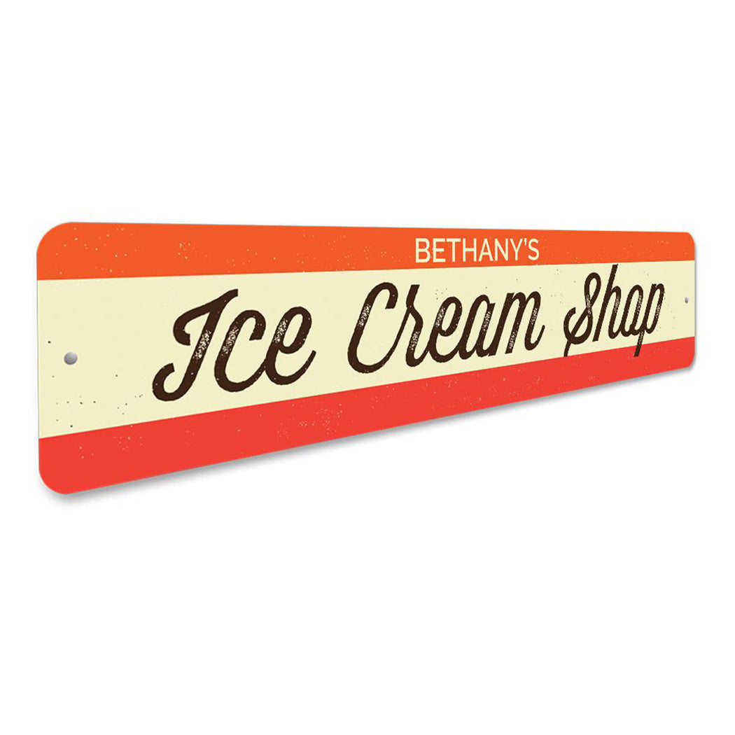 Ice Cream Shop Sign
