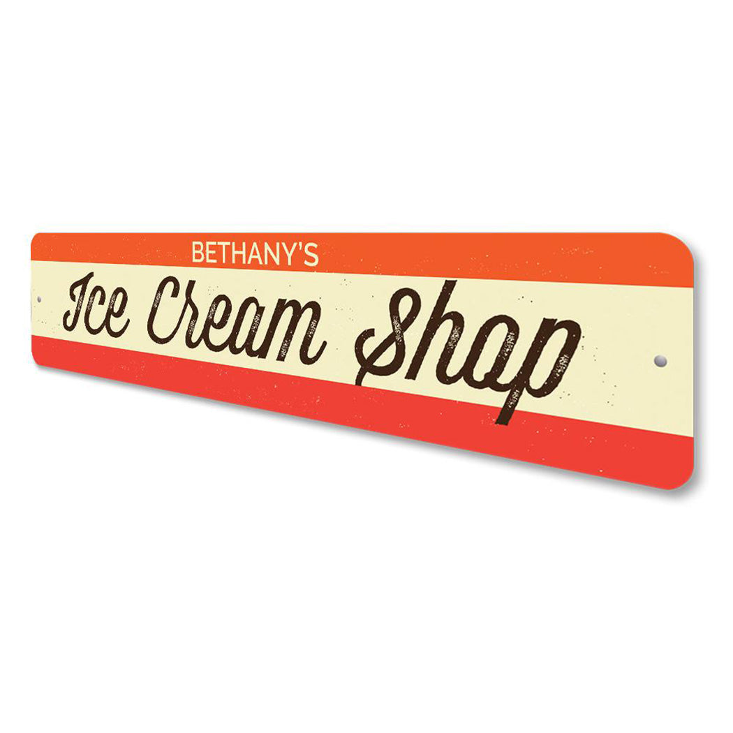 Ice Cream Shop Sign