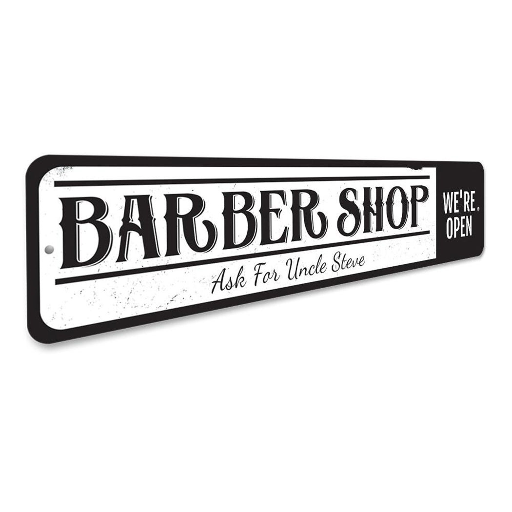 Vintage Barber Shop Sign