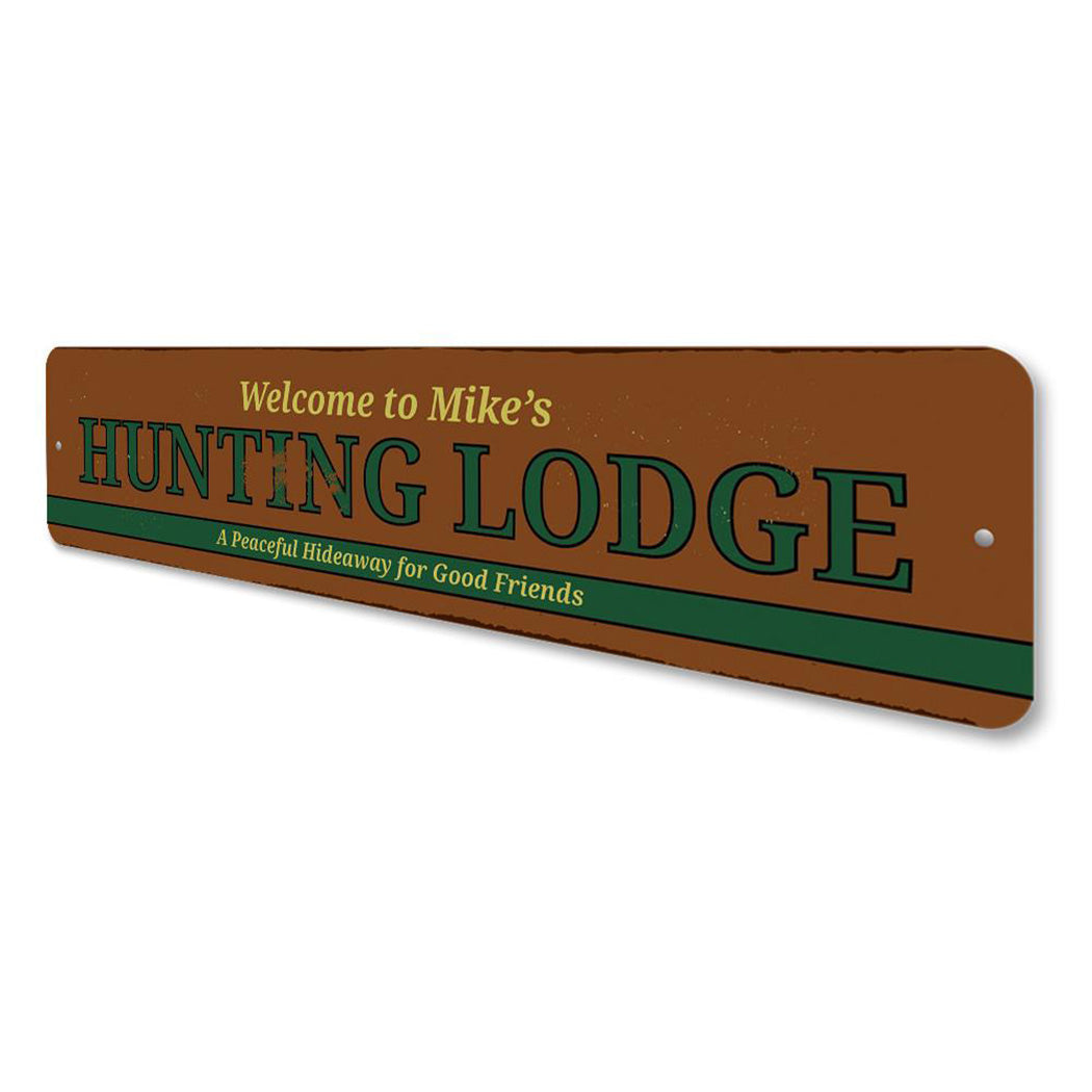 Hunting Lodge Sign