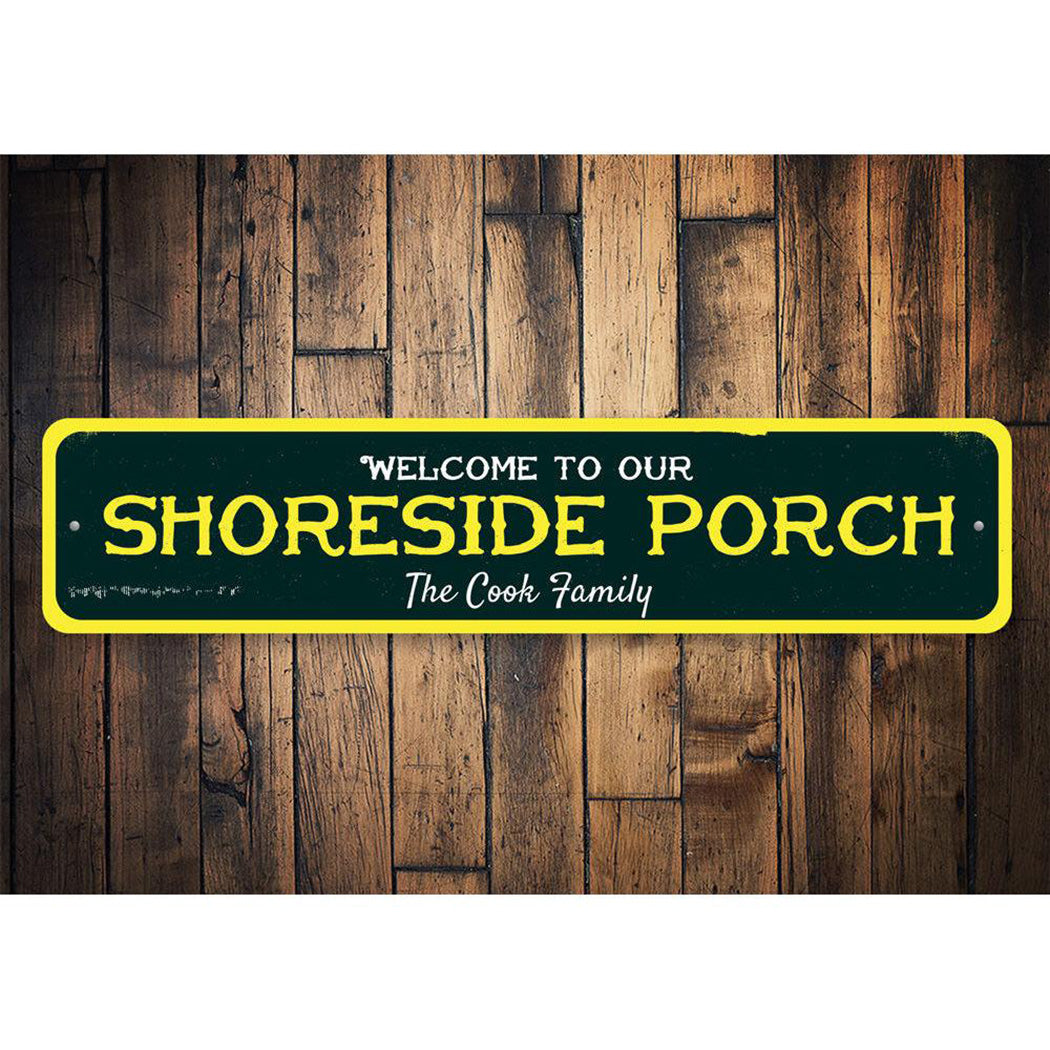 Shoreside Porch Sign