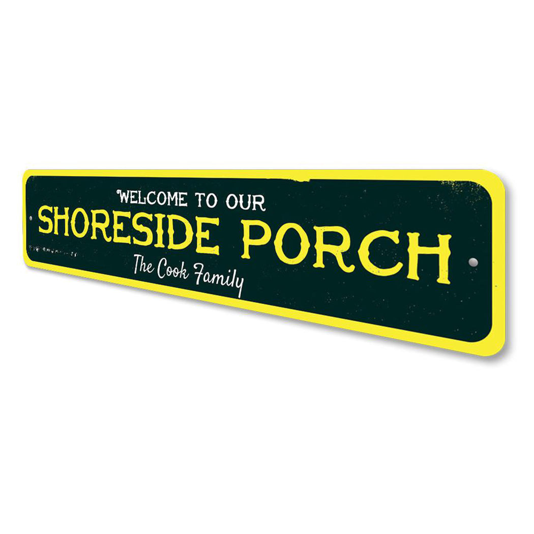 Shoreside Porch Sign