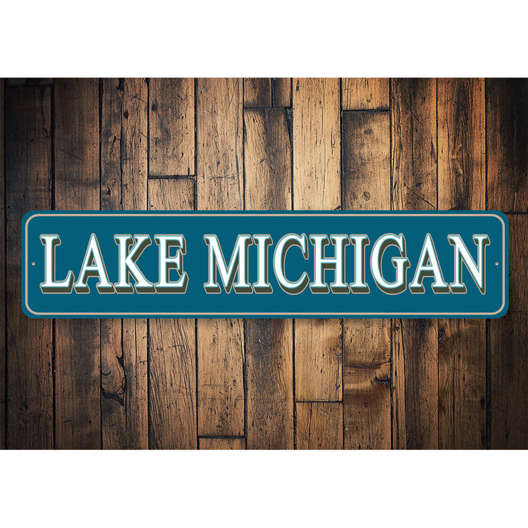 Custom Lake Sign
