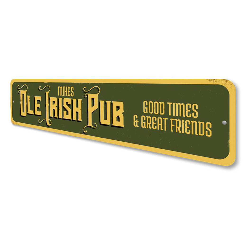 Ole Irish Pub Sign