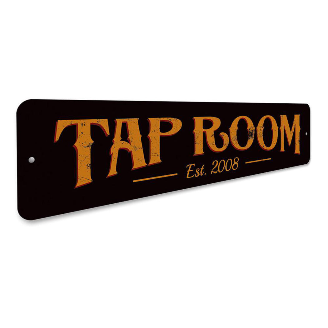 Tap Room Established Sign