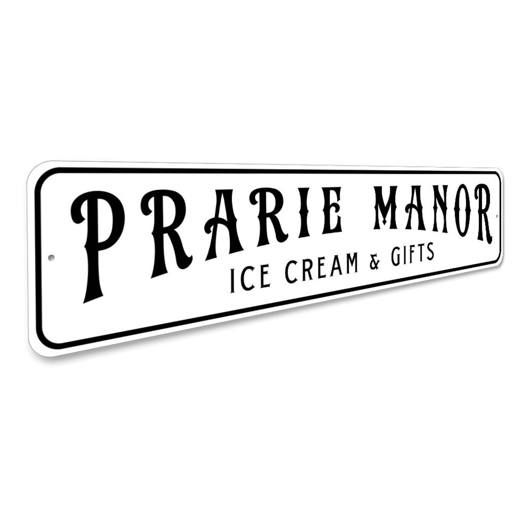 Ice Cream And Gifts Sign