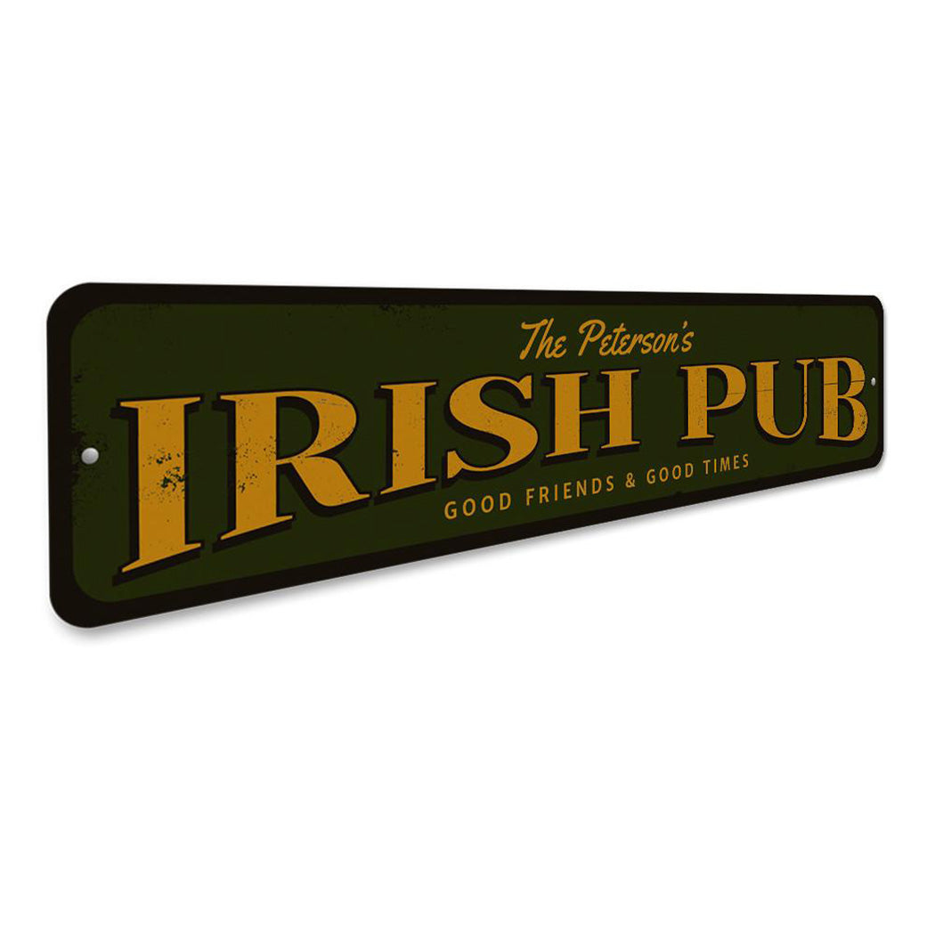 Vintage Irish Pub Sign