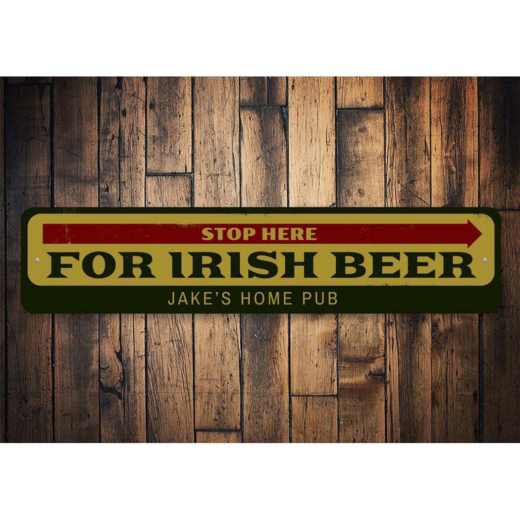 Irish Beer Sign