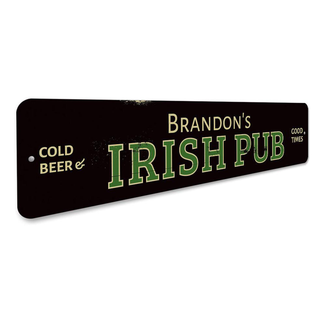 Irish Pub Good Times Sign