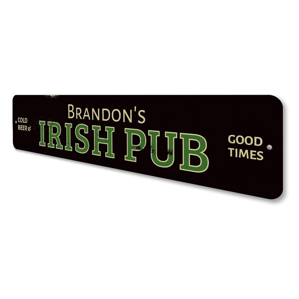 Irish Pub Good Times Sign