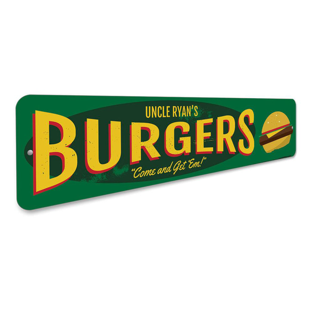 Burgers Sign