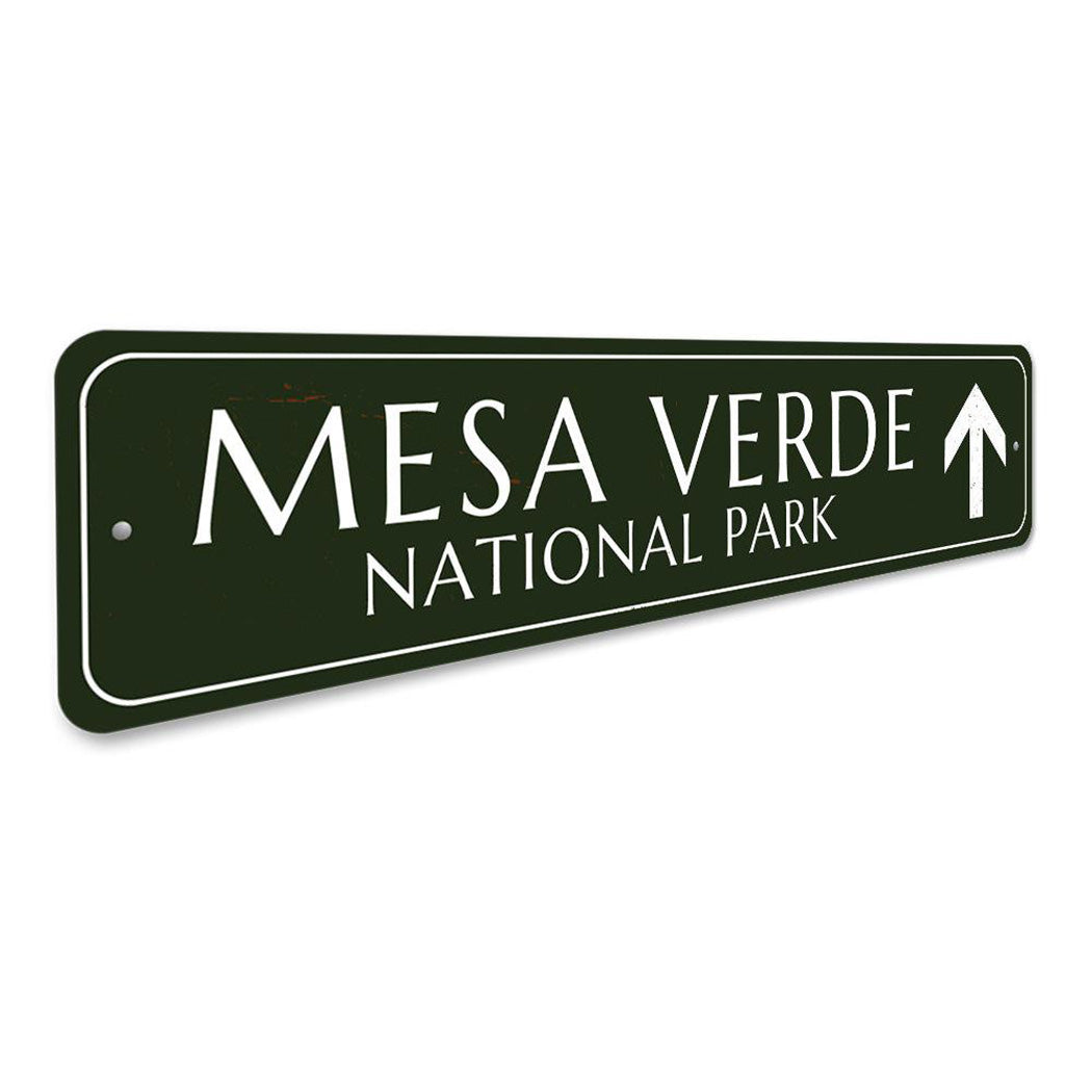 National Park Arrow Sign