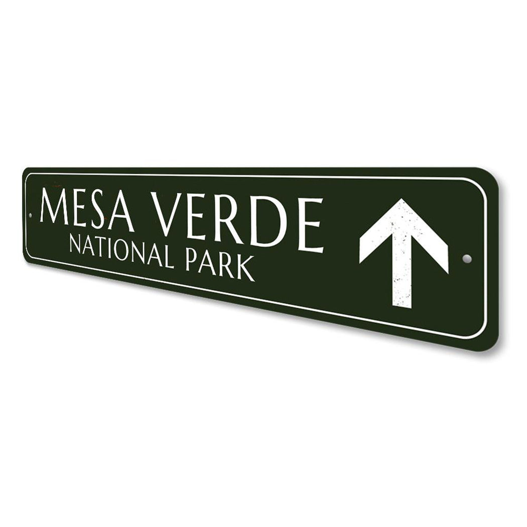 National Park Arrow Sign