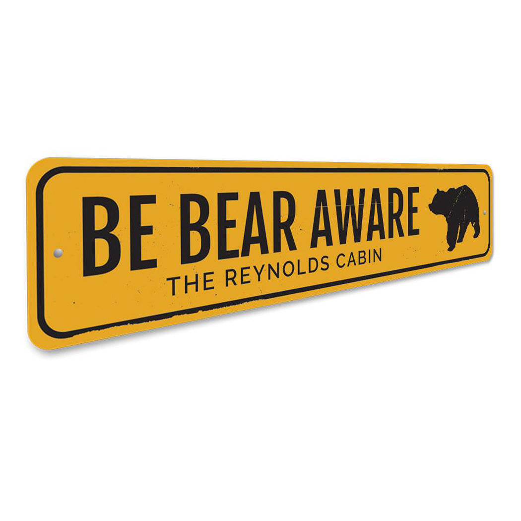 Be Bear Aware Sign